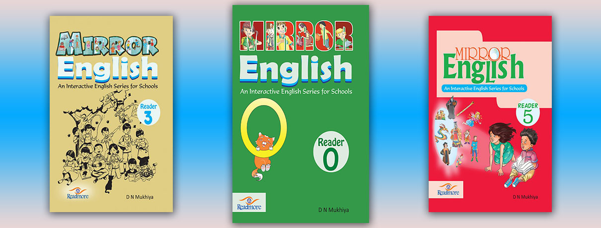Mirror English book slider image